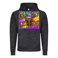 Vintage Black highland cow mardi gras tumbler Vintage Hoodie - JahusDesignShop