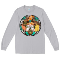 Moon Dust fall gnomes round earrings 1 Long Sleeve Tee - Artiststas