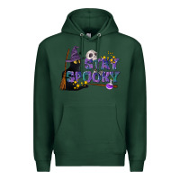 Sports Green Stay Spooky With Black Cat Premium Hoodie - LillyAllenDesigns