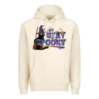 Tofu Stay Spooky With Black Cat Premium Hoodie - LillyAllenDesigns