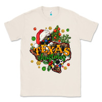 Natural texas christmas Classic Tee - AdoDesignShop