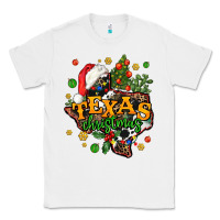 White texas christmas Classic Tee - AdoDesignShop