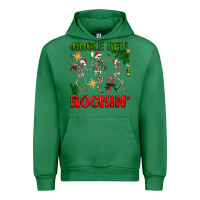 Emerald Jingle bell rockin' Urban Hoodie - NancyCooperArtShop