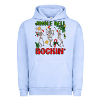 Pigment Grape Ice Jingle bell rockin' Urban Hoodie - NancyCooperArtShop