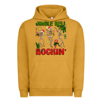 Pigment Peanut Butter Jingle bell rockin' Urban Hoodie - NancyCooperArtShop