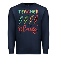 Navy teacher claus Premium Sweatshirt - MaliasSmallBusiness