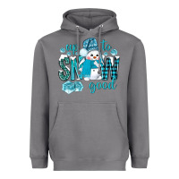 Storm up to snow good and cute snowman Heavyweight Hoodie - NancyCooperArtShop