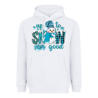 White up to snow good and cute snowman Heavyweight Hoodie - NancyCooperArtShop
