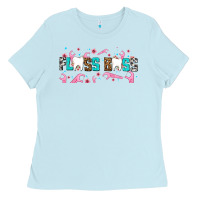 Baby Blue floss boss Ladies Tee - AdoDesignShop