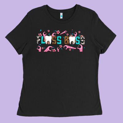 Floss Boss Ladies Tee Designed By Adodesignshop