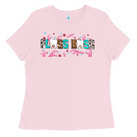 Bubblegum Pink floss boss Ladies Tee - AdoDesignShop