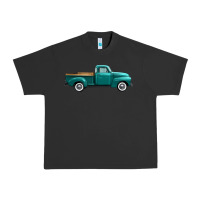 Pigment Black western truck right side view Urban Heavy Tee - FaDigitalArtStudio