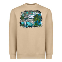 Mushroom summer vibes Heavyweight Sweatshirt - SublimationCraftShop