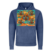 Vintage Denim thanksgiving turkey fall Vintage Hoodie - RanaPortraitStore