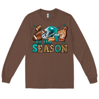 Chestnut tis the season american football Long Sleeve Tee - Jasminsmagicworld