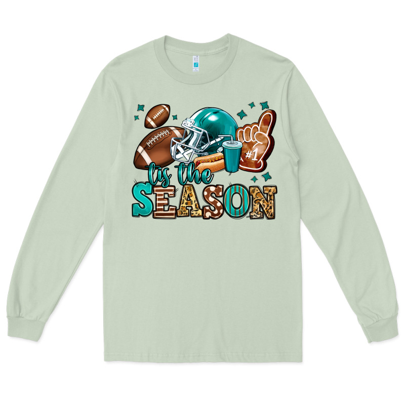 Tis The Season American Football Long Sleeve Tee by Jasminsmagicworld | Teevron