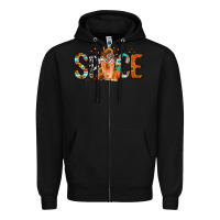 Black pumpkin spice latte Zipper Hoodie - Jasminsmagicworld
