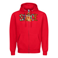 Red pumpkin spice latte Zipper Hoodie - Jasminsmagicworld