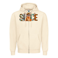 Sandshell pumpkin spice latte Zipper Hoodie - Jasminsmagicworld