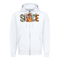 White pumpkin spice latte Zipper Hoodie - Jasminsmagicworld