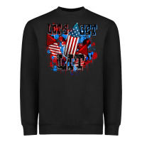 Black Let's get lit 4th of july Heavyweight Sweatshirt - CowGirlArtShop