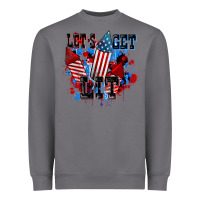Storm Let's get lit 4th of july Heavyweight Sweatshirt - CowGirlArtShop