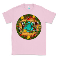 Bubblegum Pink Christmas gemstone joy ornament Classic Tee - Artiststas