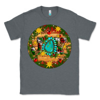 Charcoal Heather Christmas gemstone joy ornament Classic Tee - Artiststas