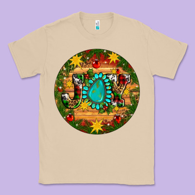 Christmas Gemstone Joy Ornament Classic Tee Designed By Artiststas