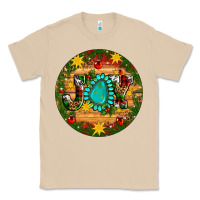 Mushroom Christmas gemstone joy ornament Classic Tee - Artiststas