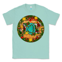 Seafoam Christmas gemstone joy ornament Classic Tee - Artiststas