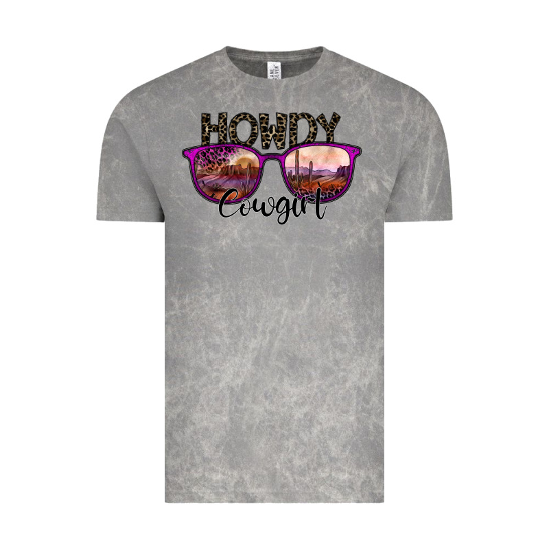 Howdy Cowgirl Vintage Tee by SublimationCraftShop | Teevron