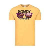 Vintage Mustard howdy cowgirl Vintage Tee - SublimationCraftShop