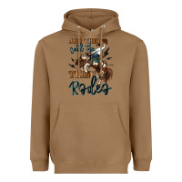 Toasted Coconut and they call the thing rodeo cowboy Heavyweight Hoodie - MaliasSmallBusiness