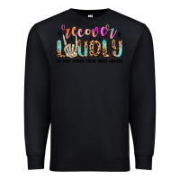 Black recover loudly to keep others from dying quietly m Premium Sweatshirt - MaliasSmallBusiness