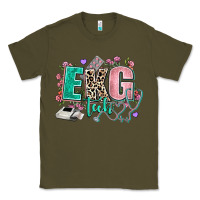 Army Green ekg tech Classic Tee - AdoDesignShop
