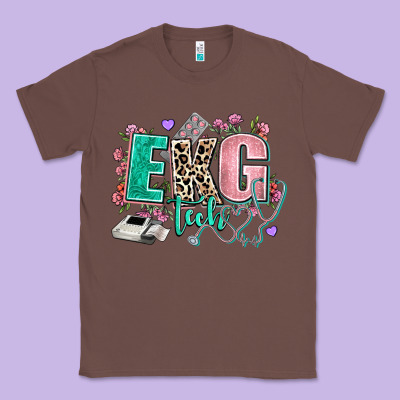 Ekg Tech Classic Tee Designed By Adodesignshop