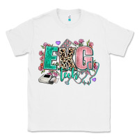 White ekg tech Classic Tee - AdoDesignShop