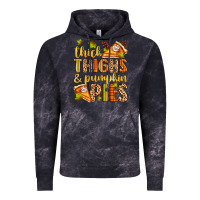 Cloud Black thick thighs and pumpkin pies Vintage Hoodie - Zillion Design Studio