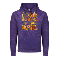 Cloud Purple thick thighs and pumpkin pies Vintage Hoodie - Zillion Design Studio