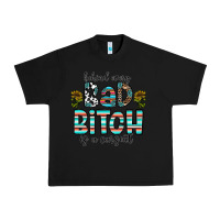 Black Behind Every Bad Bitch is a Carseat Urban Heavy Tee - CowhideDigitalArt