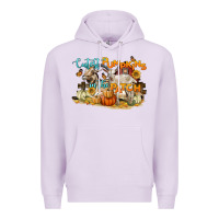 Lilac cutest pumpkins in the patch Premium Hoodie - LillyAllenDesigns