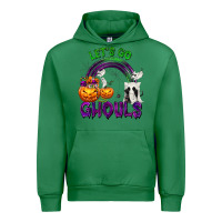 Emerald Let's Go Ghouls Urban Hoodie - texasbilliewilder