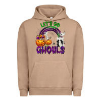 Pigment Burro Let's Go Ghouls Urban Hoodie - texasbilliewilder