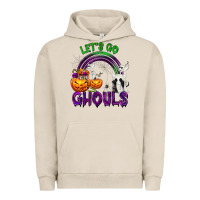 Pigment French Oak Let's Go Ghouls Urban Hoodie - texasbilliewilder