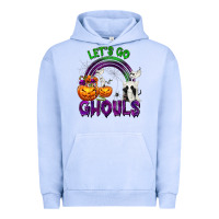Pigment Grape Ice Let's Go Ghouls Urban Hoodie - texasbilliewilder