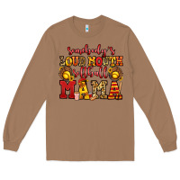 Toasted Coconut somebody's loud mouth softball mama Long Sleeve Tee - Jasminsmagicworld