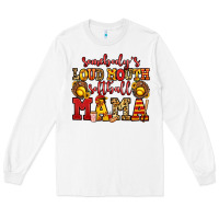 White somebody's loud mouth softball mama Long Sleeve Tee - Jasminsmagicworld