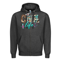 Charcoal Heather western nurse cna life Zipper Hoodie - BarkalooDesign