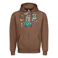 Chestnut western nurse cna life Zipper Hoodie - BarkalooDesign